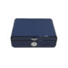 Luxury High Gloss Blue Desktop Humidor (Large)