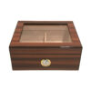 Luxury High Gloss Glass-Top Humidor (Large)
