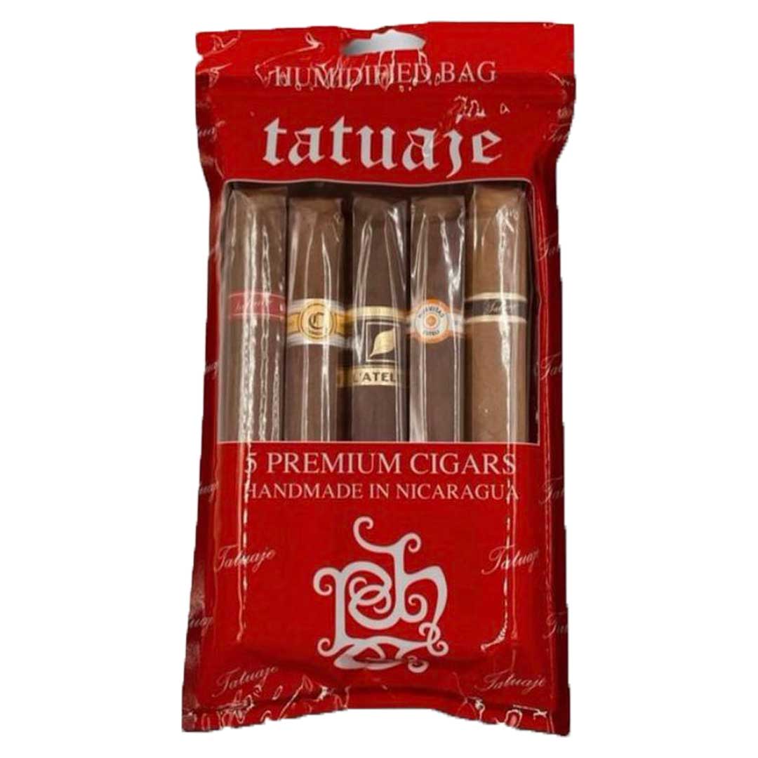 Tatuaje 5 Pack Humidified Sampler - Red