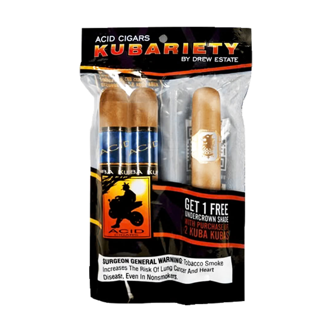 Acid by Drew Estate Kubariety 3-Cigar Sampler
