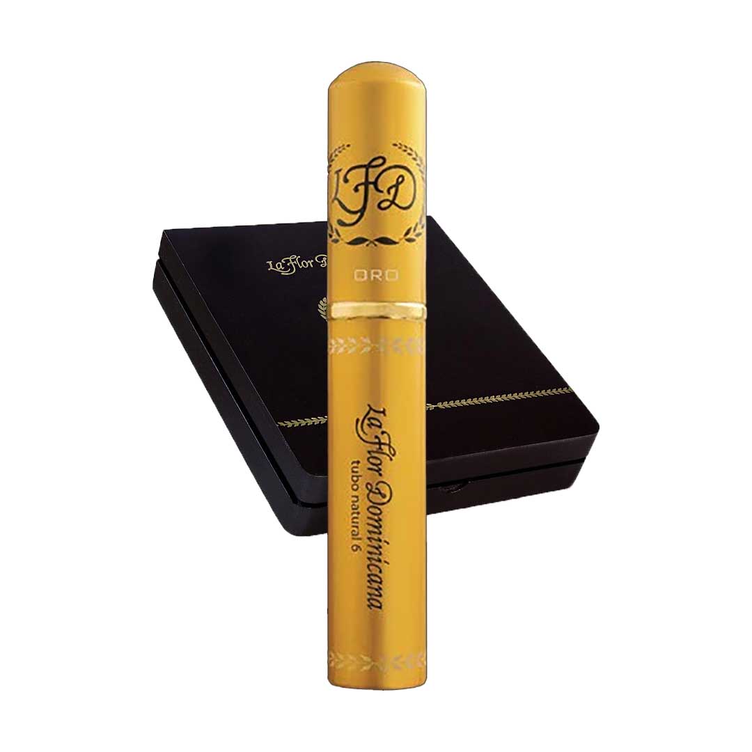 La Flor Dominicana Oro Tubo No. 6 Natural (6" x 54)