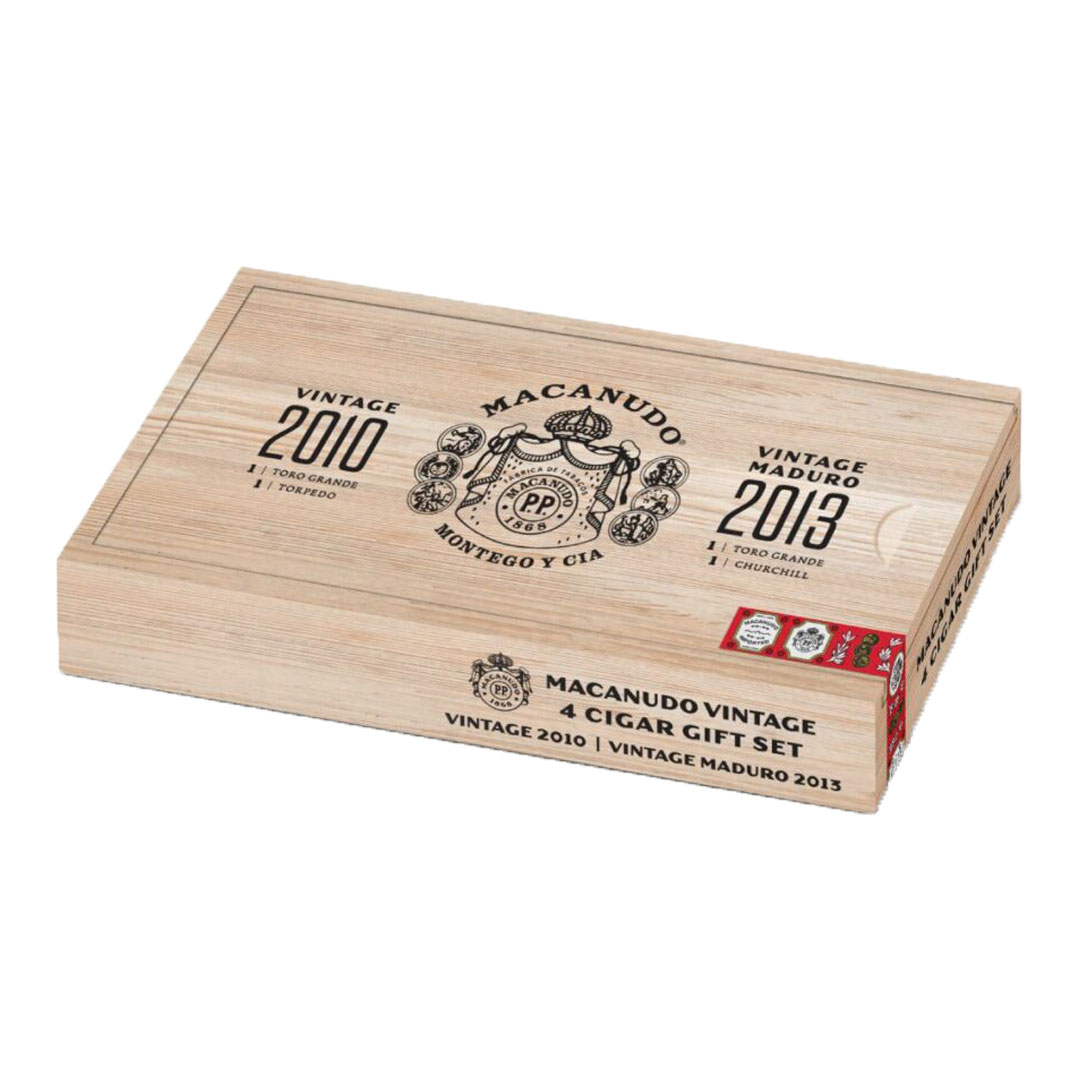Macanudo Vintage Holiday 4 -Cigar Sampler