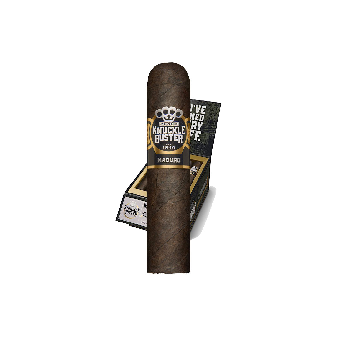 Punch Knuckle Buster Maduro Stubby (4.5" x 60)