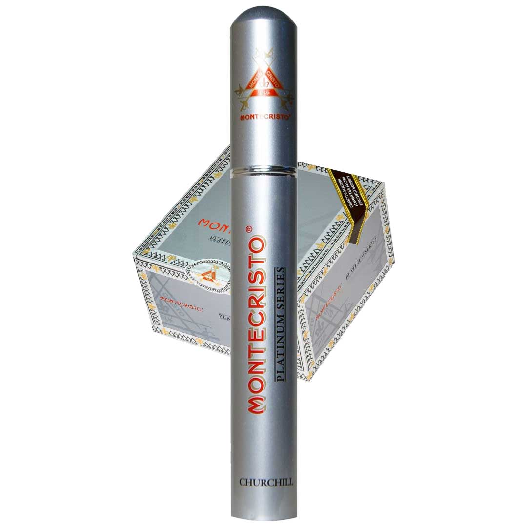 Montecristo Platinum Churchill En Tubo (7" x 50)
