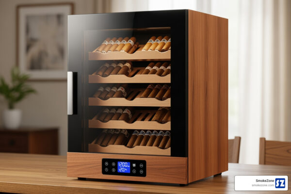 electric cigar humidor cabinet